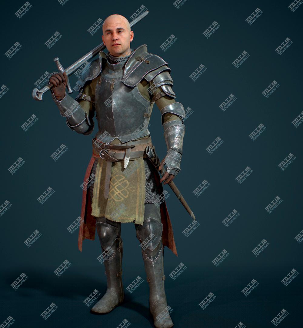 images/goods_img/20210319/Knight medieval 3D model/1.jpg